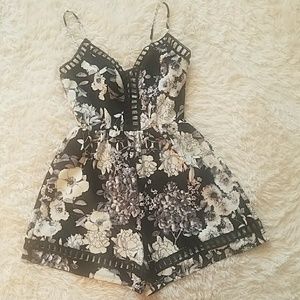 Peek a boo romper!